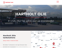 Tablet Screenshot of hartholtolie.nl